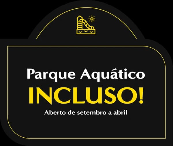 Parque aquático incluso